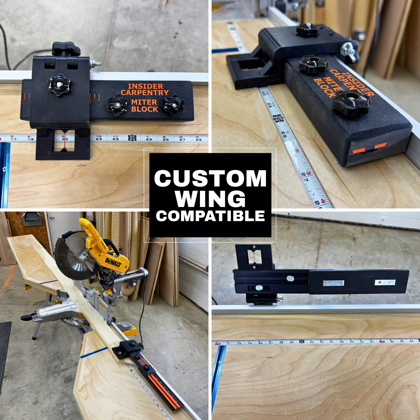 MITER BLOCK - INSIDER CARPENTRY OFFSET STOPBLOCK