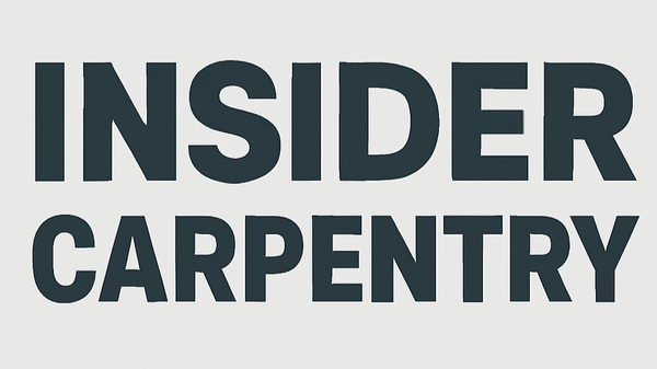Insider Carpentry Tools