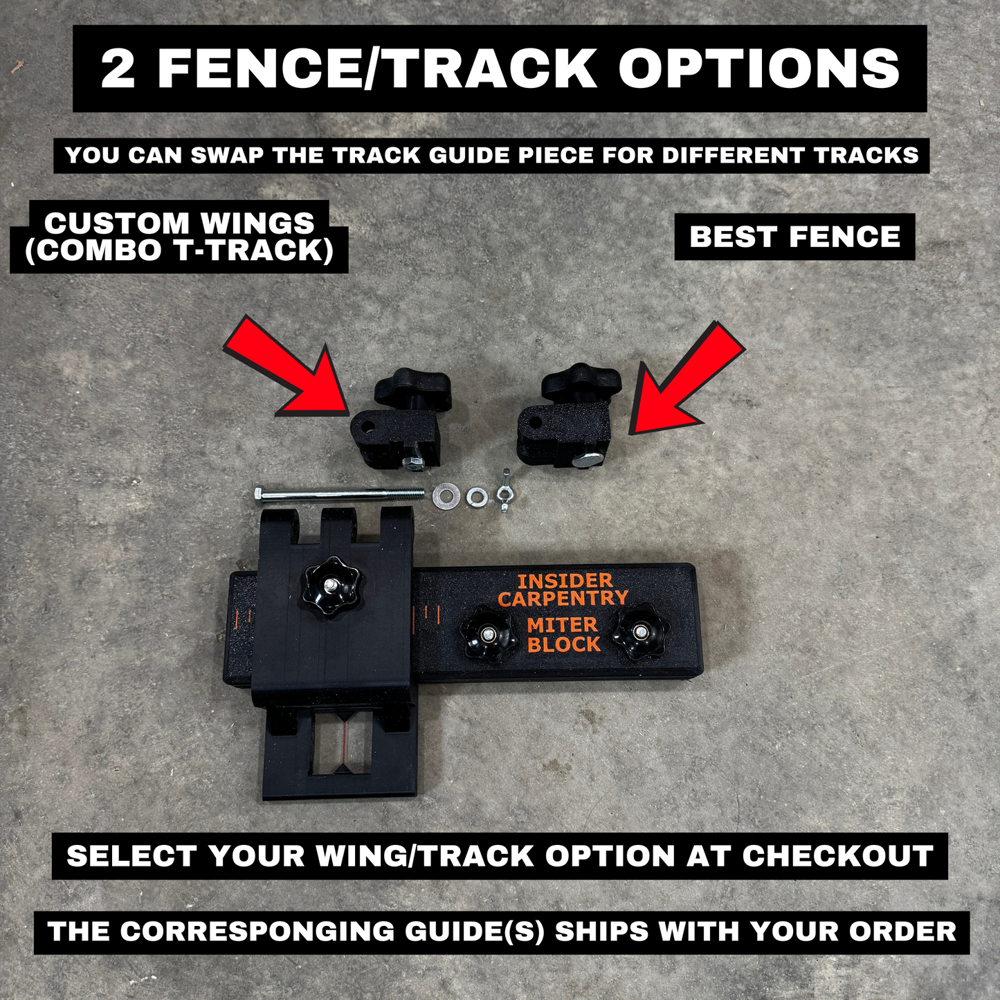 MITER BLOCK - INSIDER CARPENTRY OFFSET STOPBLOCK
